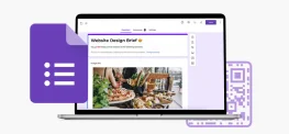 Large icon for Google Forms QR code